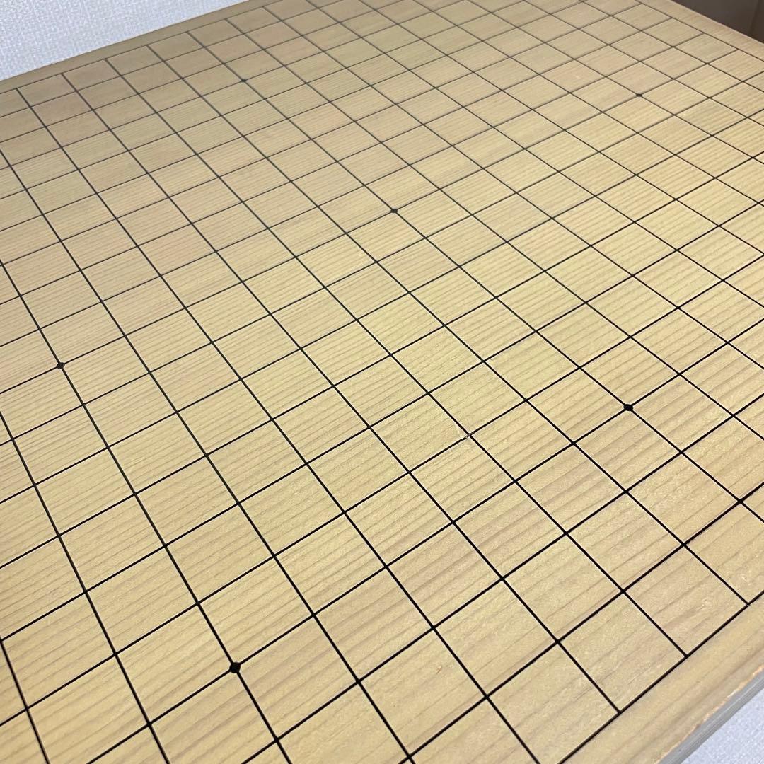 囲碁盤　脚付碁盤 厚さ約20cm へそ 蓋付