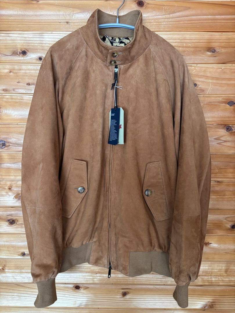 ジャケット・アウター WACKOMARIA BARACUTA G9 SUEDE HARRINGTON