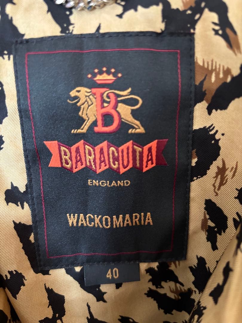 ジャケット・アウター WACKOMARIA BARACUTA G9 SUEDE HARRINGTON