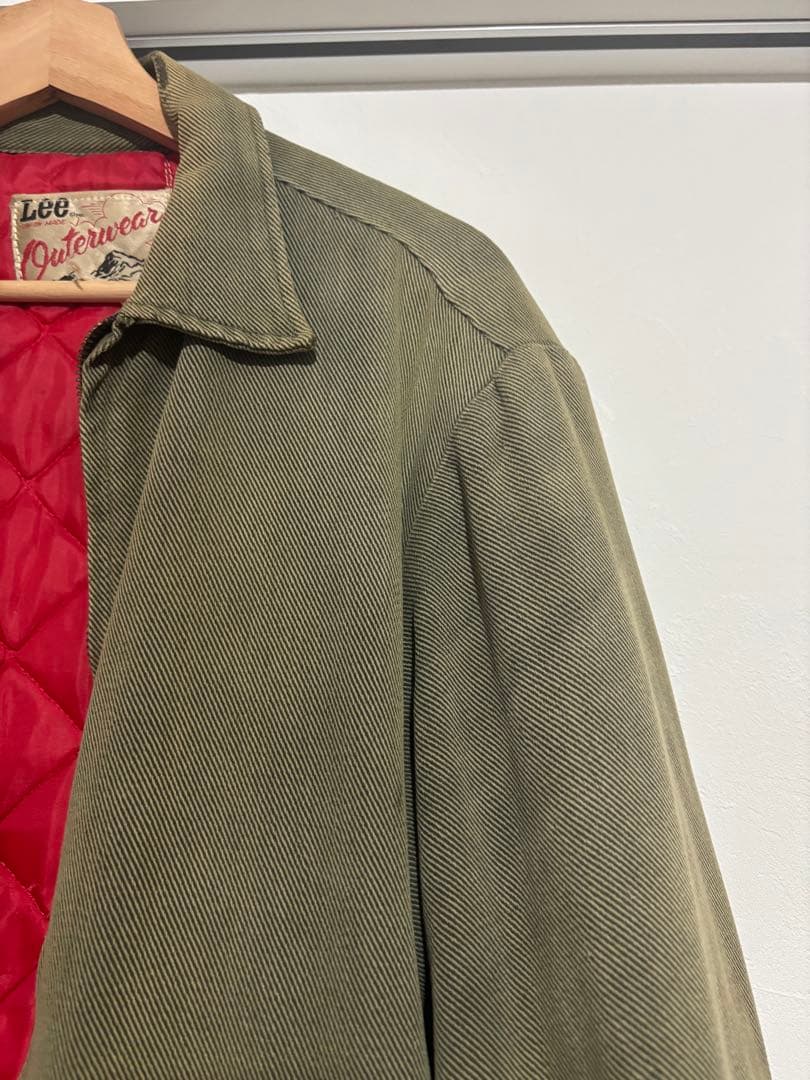 Lee 60s〜70s キルティングツイルジャケット　ヴィンテージ