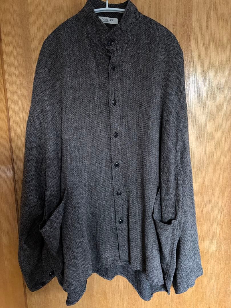 CONFECT リネンシルクスモックシャツ