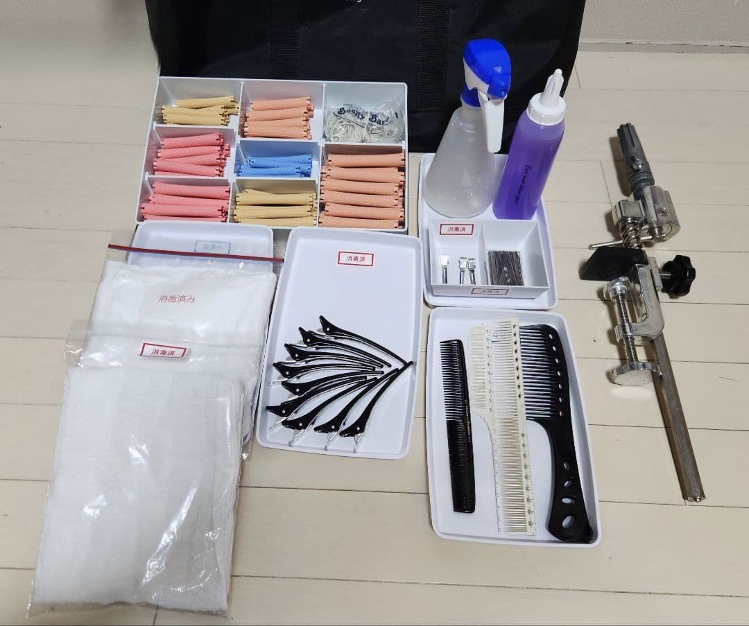 ★美容師試験★ウィック(カット&オールウェーブ)★道具一式★