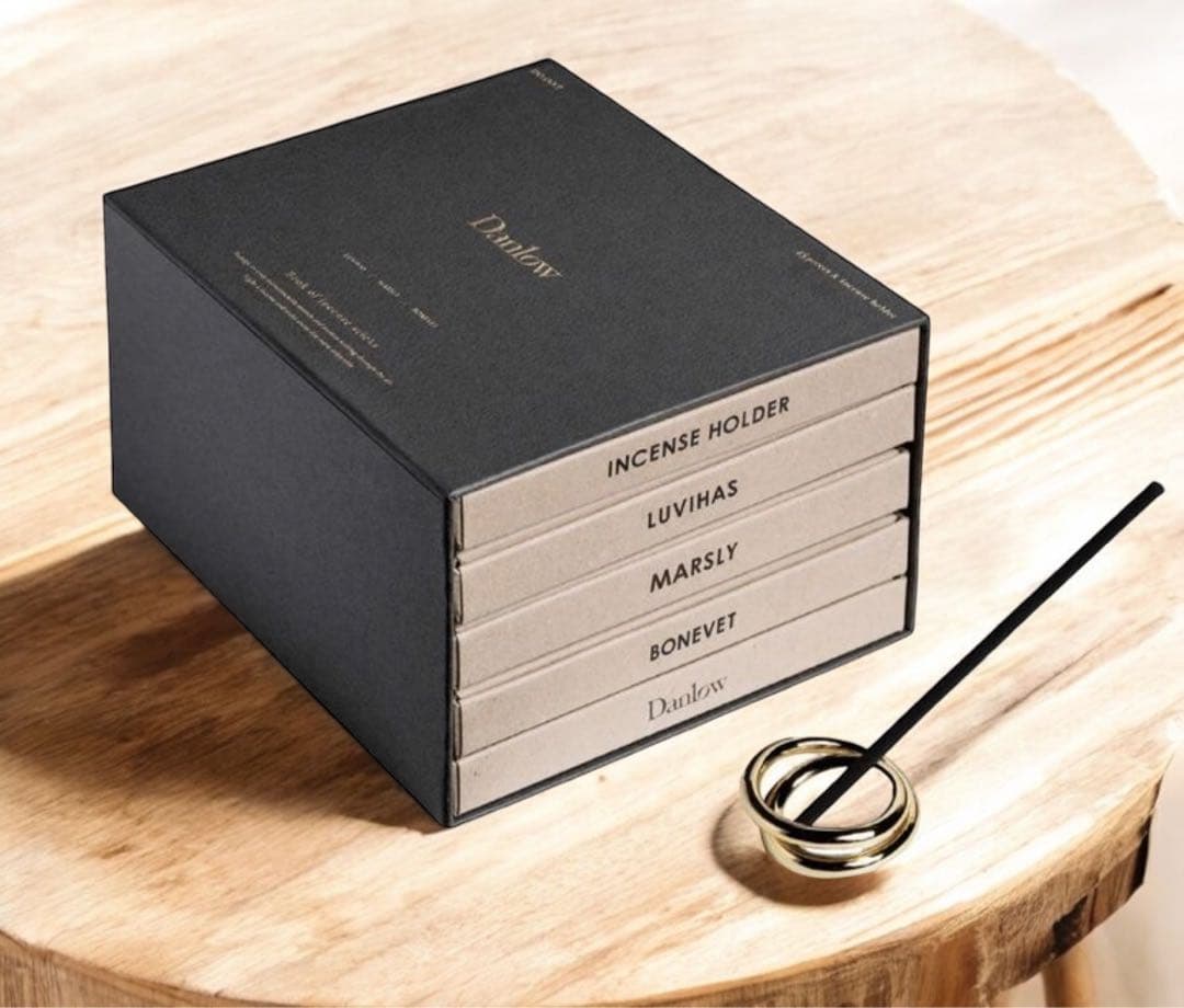 新品Danlow ダンロウ お香 Book of Incense Sticks