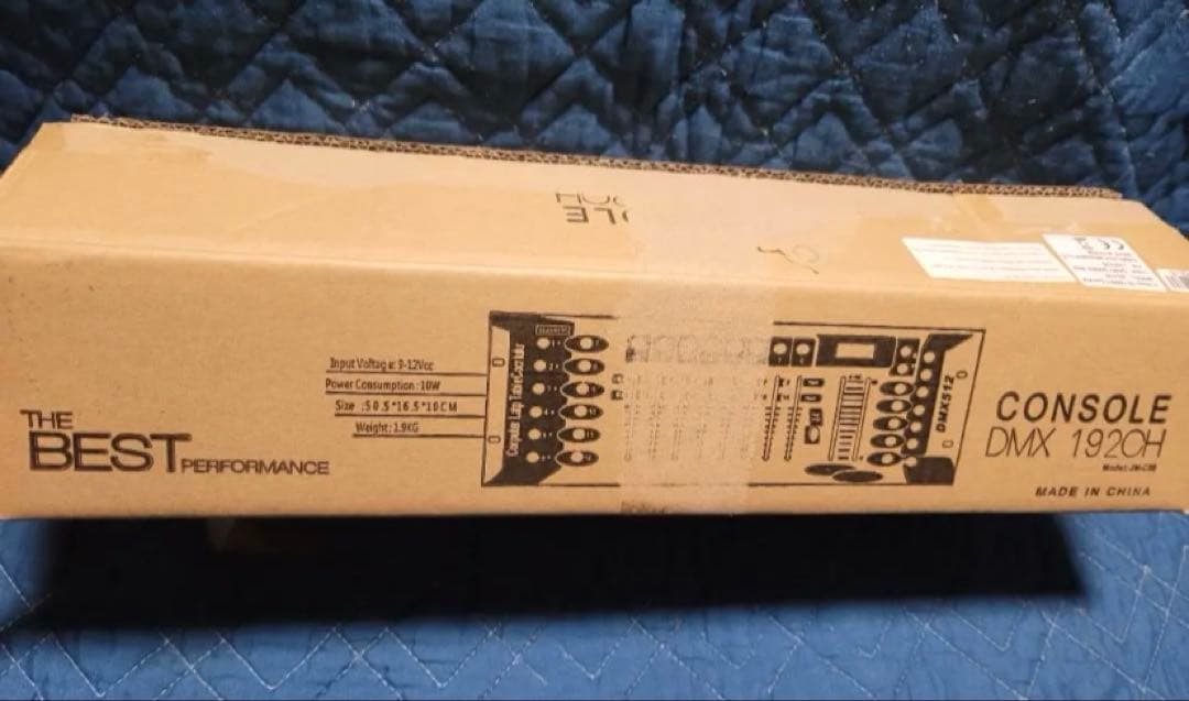 削除前最終お値下⭐︎TOMSHINEDMX-192JM-C08DMXコントローラー