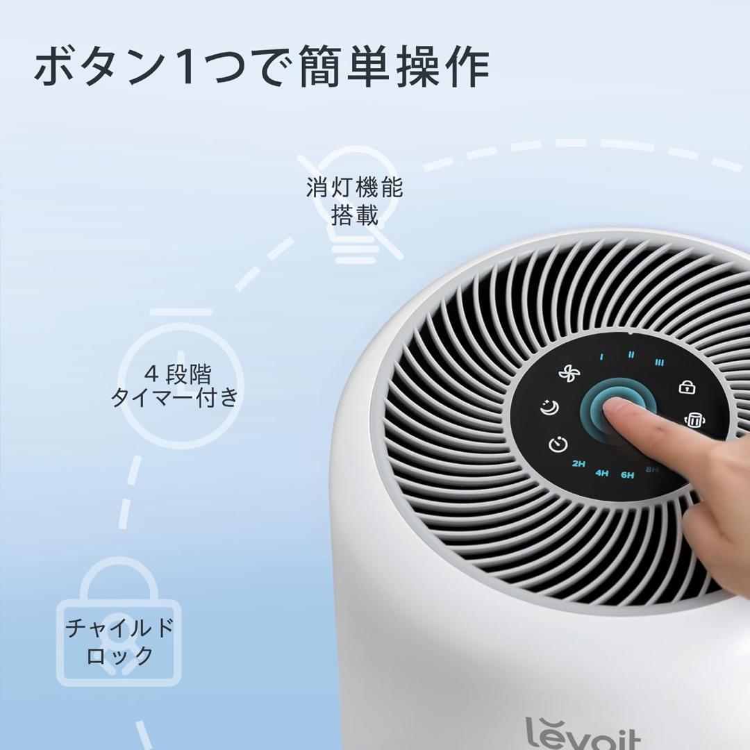 【開封済・未使用】 Levoit 空気清浄機 クラシックモデル Core300