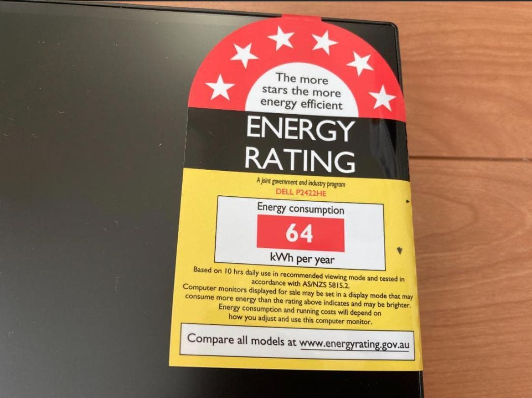 DELL P2419H 24インチモニター 本体【新品同様】