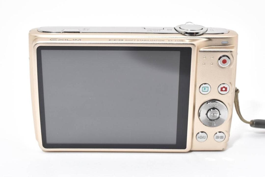 美品 カシオ　CASIO EXILIM EX-Z400 ゴールド ＃A304