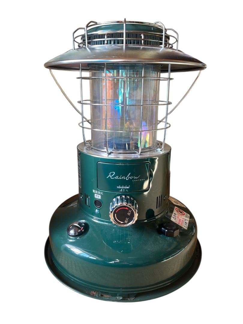 トヨトミ レインボーストーブ RL-250 2019年製 石油ストーブ グリーン