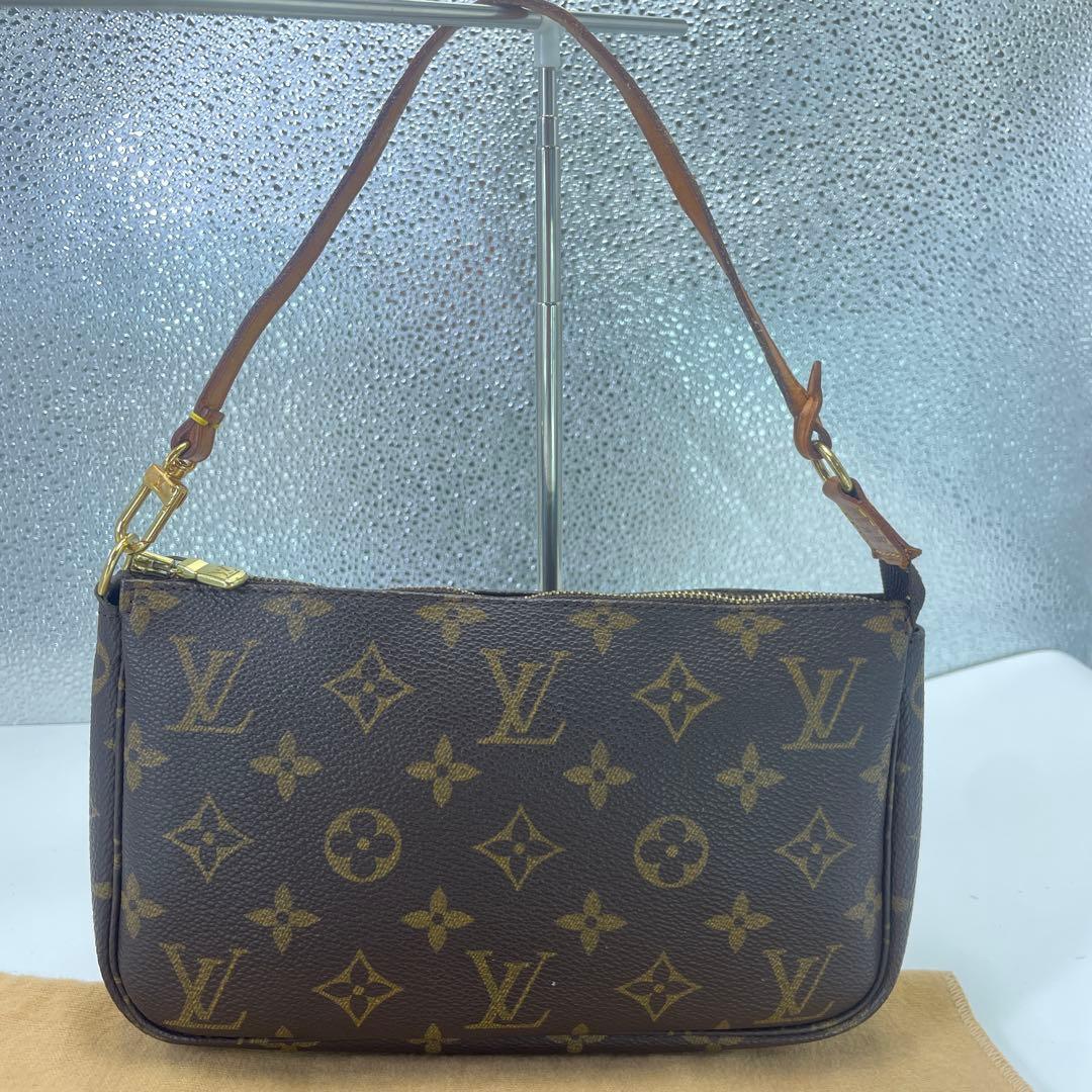 ルイヴィトン　ポシェット　アクセソワール　アクセサリーポーチ　ミニバッグ