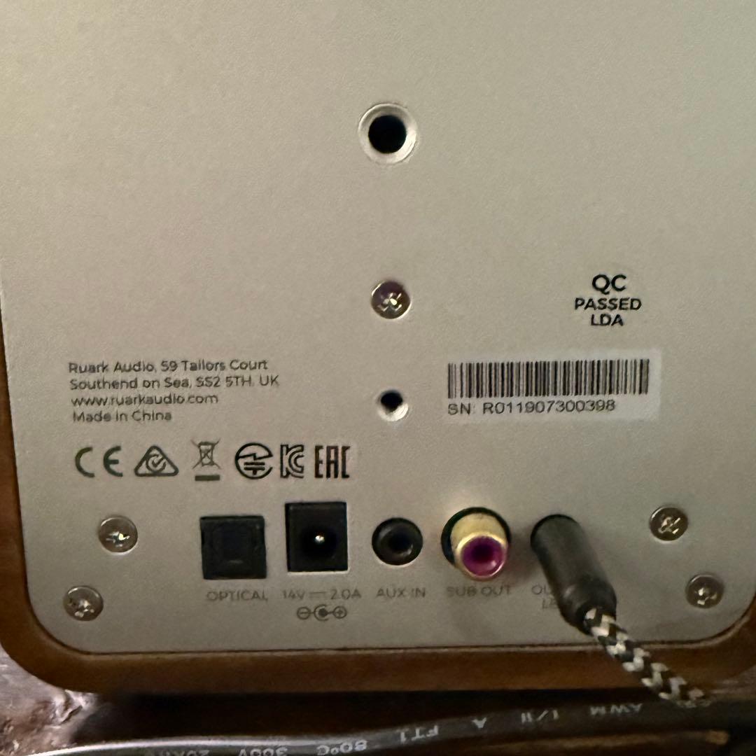 Ruark Audio MR1 mk2 スピーカー 木製キャビネット　英国仕様