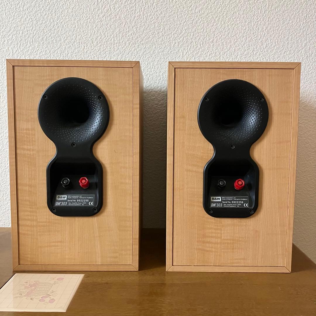 4*秒様 B&W DM303 ブックシェルフ型スピーカー
