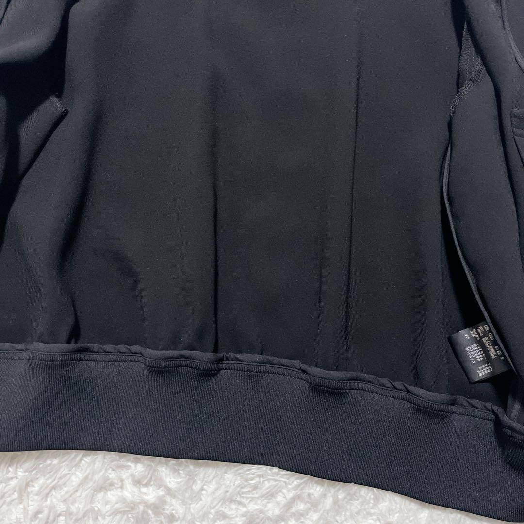 ほぼ未使用✨セオリー　ノーカラージャケット　ジップアップブルゾン　黒　S
