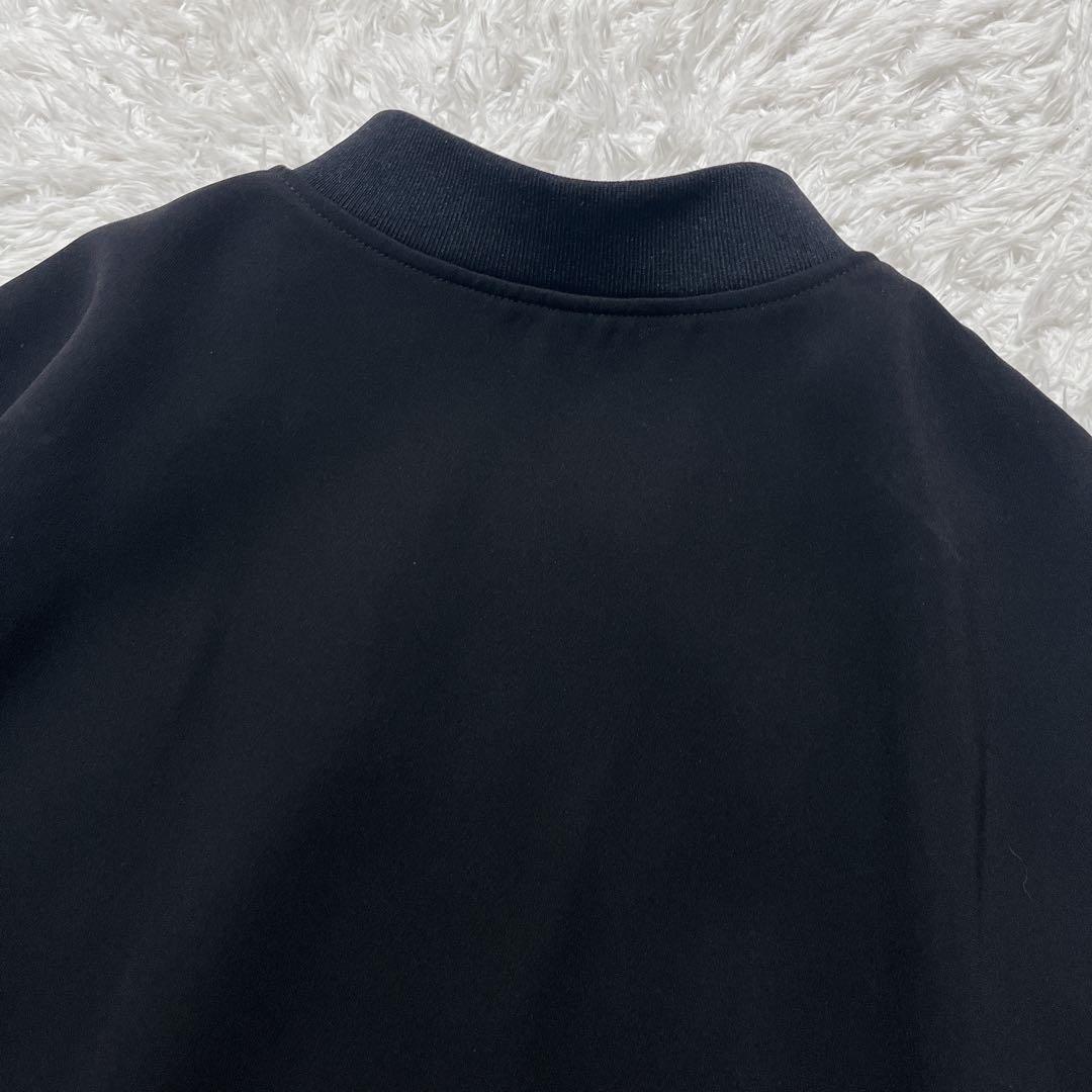 ほぼ未使用✨セオリー　ノーカラージャケット　ジップアップブルゾン　黒　S