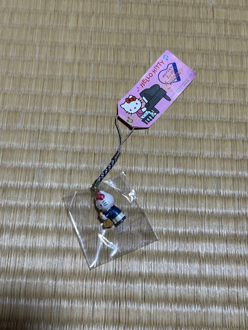 【大掃除特価】【伊藤楽器限定品】ハローキティ 吹奏楽ストラップ
