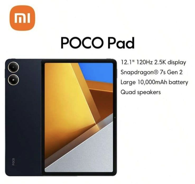 新品．未開封　POCO Pad 12.1インチブルー