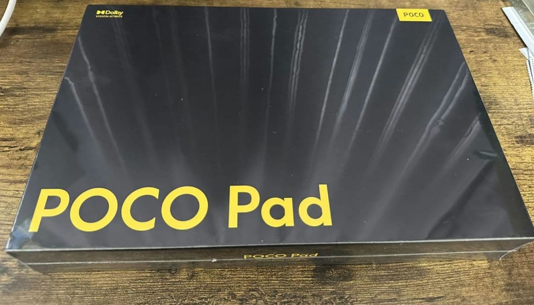 新品．未開封　POCO Pad 12.1インチブルー