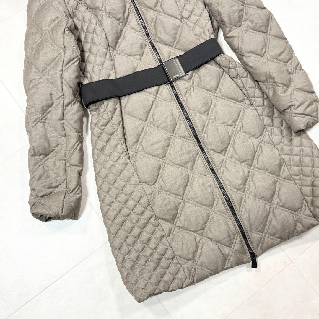 ☆TATRAS タトラス ダウンコート VITTORIA ファー ベルト付き