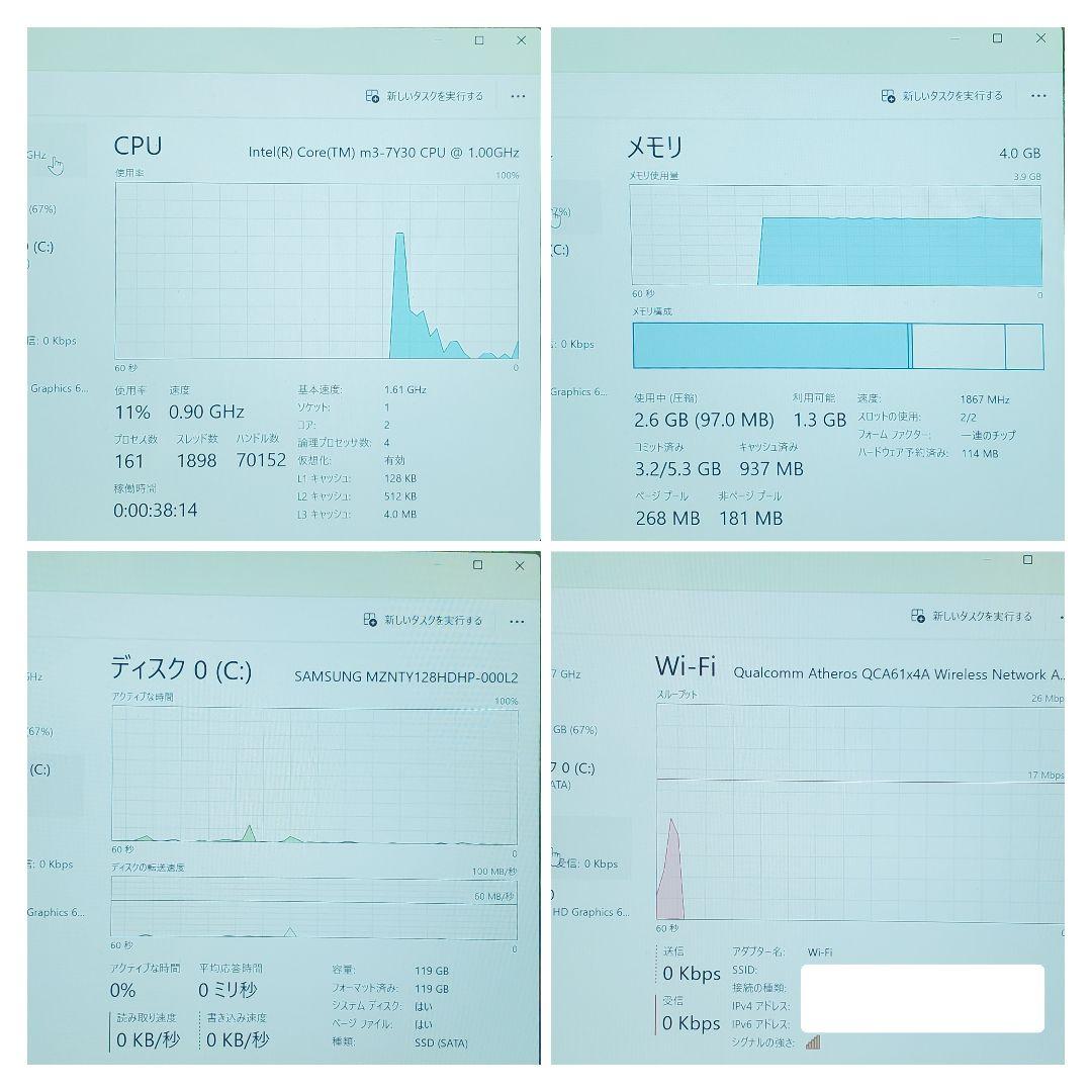 Windowsノート本体 Lenovo YOGA 710 windows11 Office2021
