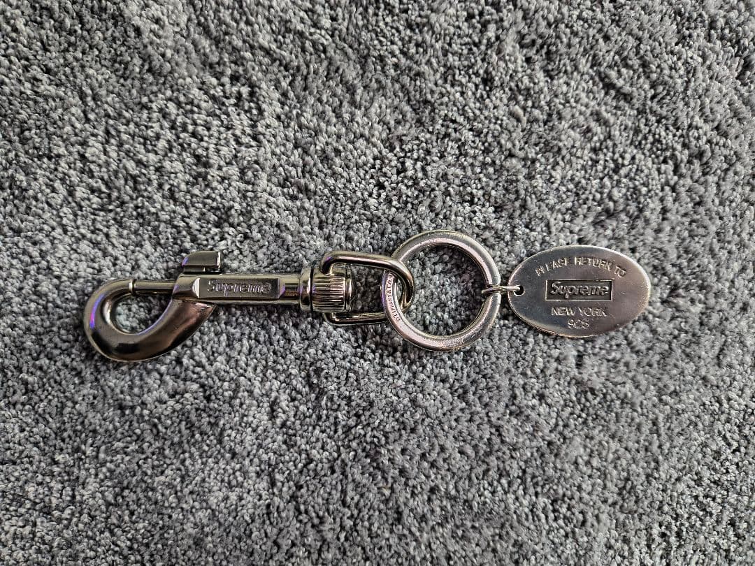 supreme × tiffany キーリング チェーン クロムハーツ