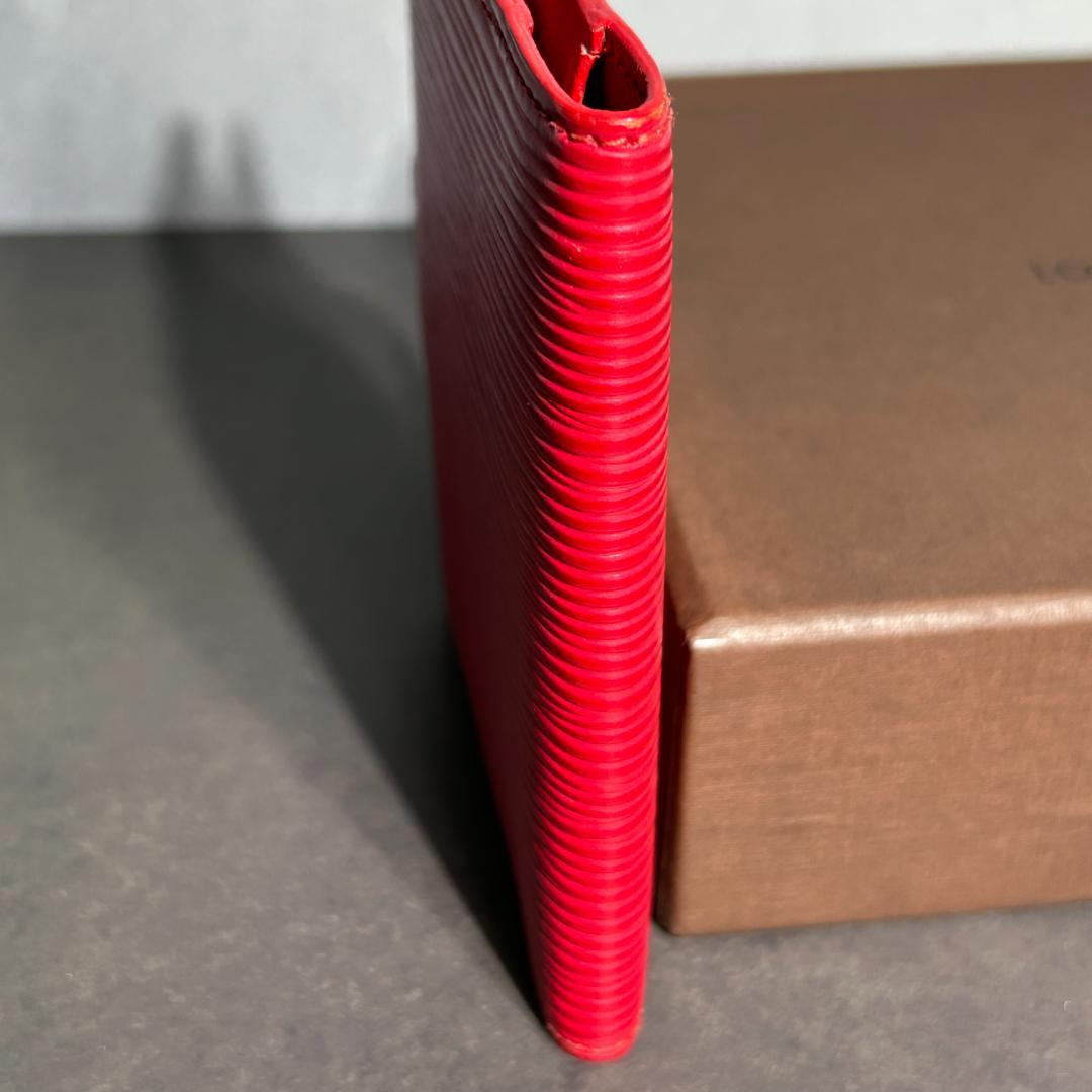 ルイヴィトン 名刺入れ/手帳カバー アジェンダ ミニ エピレザー（極美品）