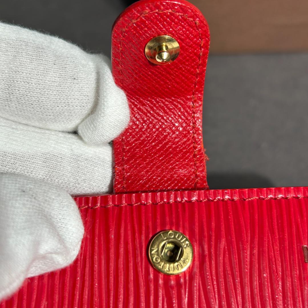 ルイヴィトン 名刺入れ/手帳カバー アジェンダ ミニ エピレザー（極美品）