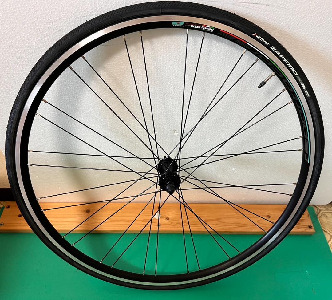 新品タイヤ ホイールセット　ビアンキ 純正　AT470 700c