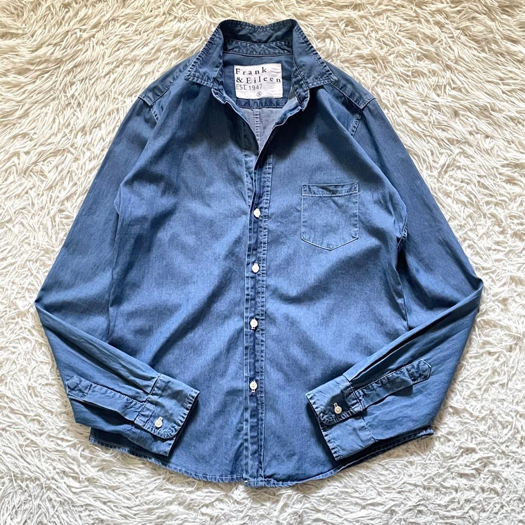 Frank&Eileen BARRY ダンガリーシャツ スキッパー M相当
