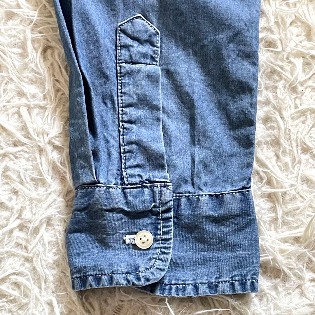 Frank&Eileen BARRY ダンガリーシャツ スキッパー M相当