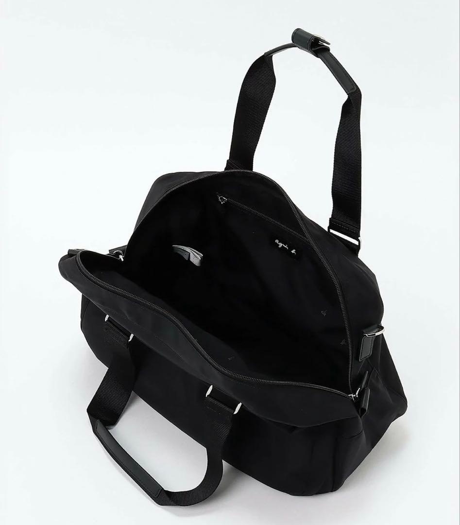 agnes.b2wayボストンバッグ ブラック