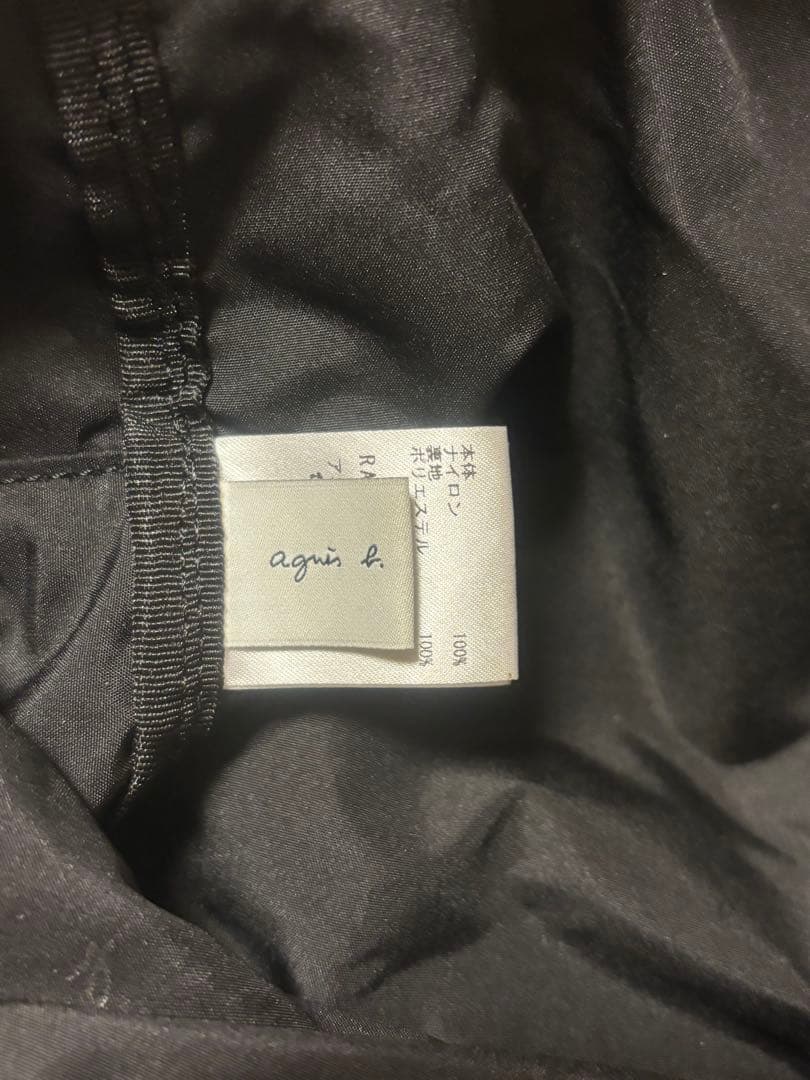 agnes.b2wayボストンバッグ ブラック