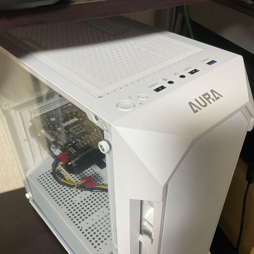 白ゲーミングPC Ryzen5 3500/GTX1660super