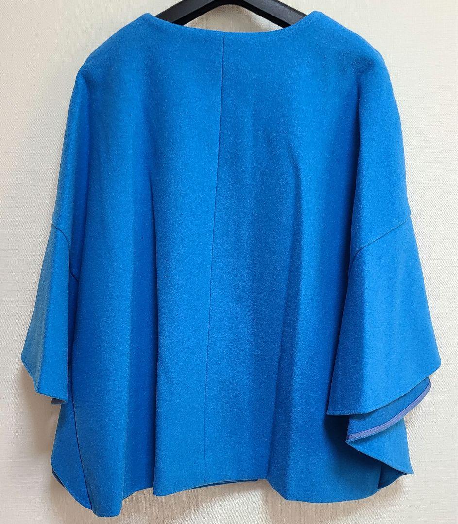 新品タグ付きヤマダヤ　FENNEL フレアスリーブアウター　ポンチョケープコート