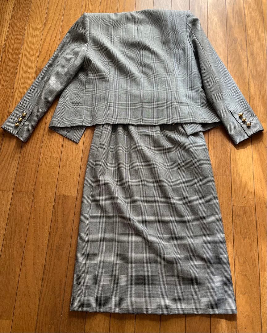 【期間限定値下】インゲボルグ グレンチェックスーツ ヴァンテージ