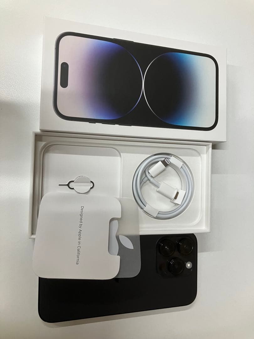 【美品】iPhone 14 Pro 128GB スペースブラック