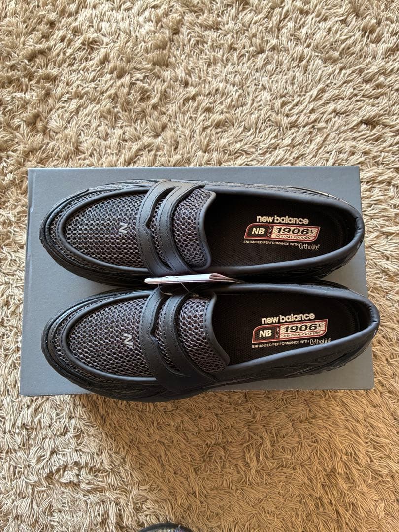 new balance 1906 LOAFER ブラック