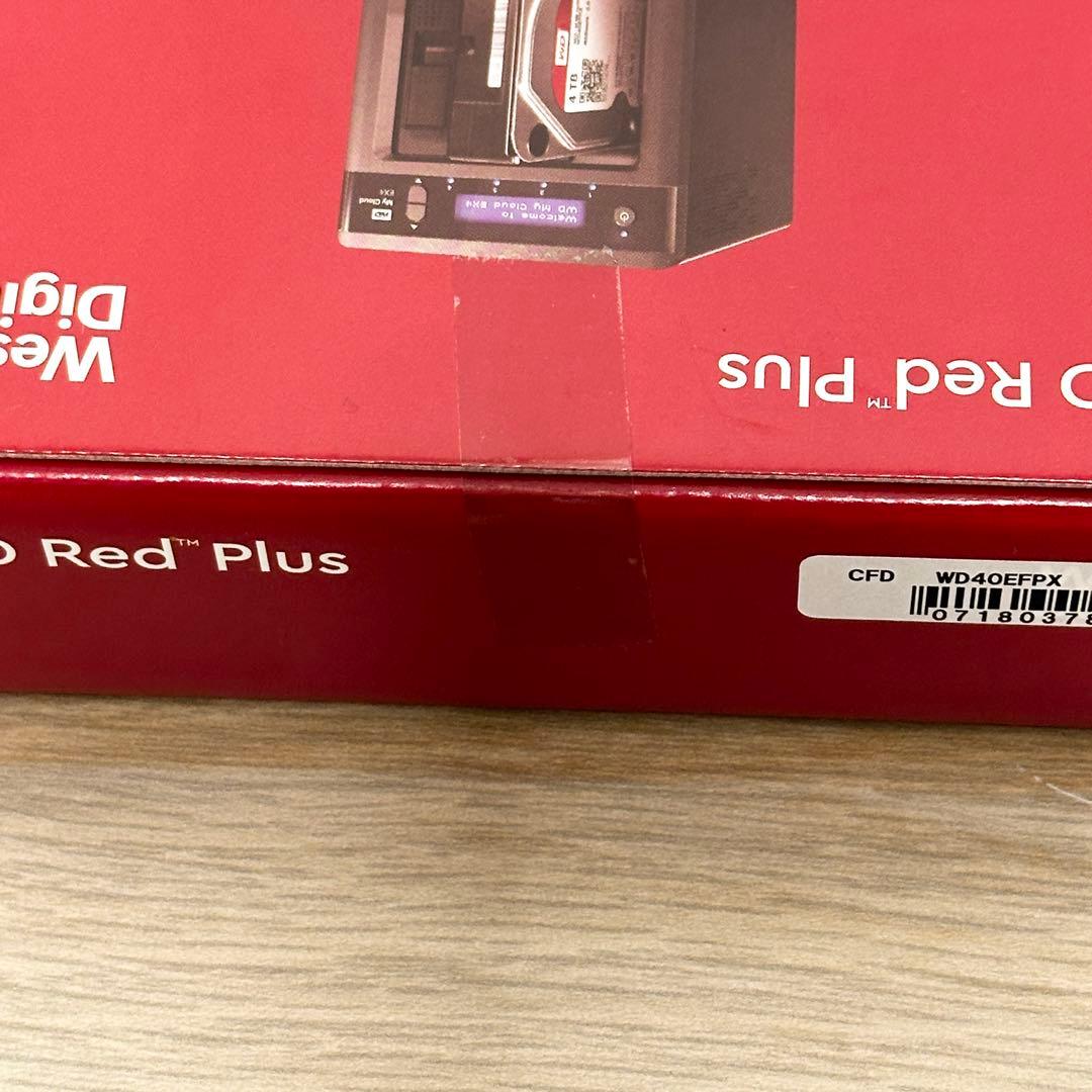 新品未開封✨ WD RedPlus 4TB HDD ハードディスク