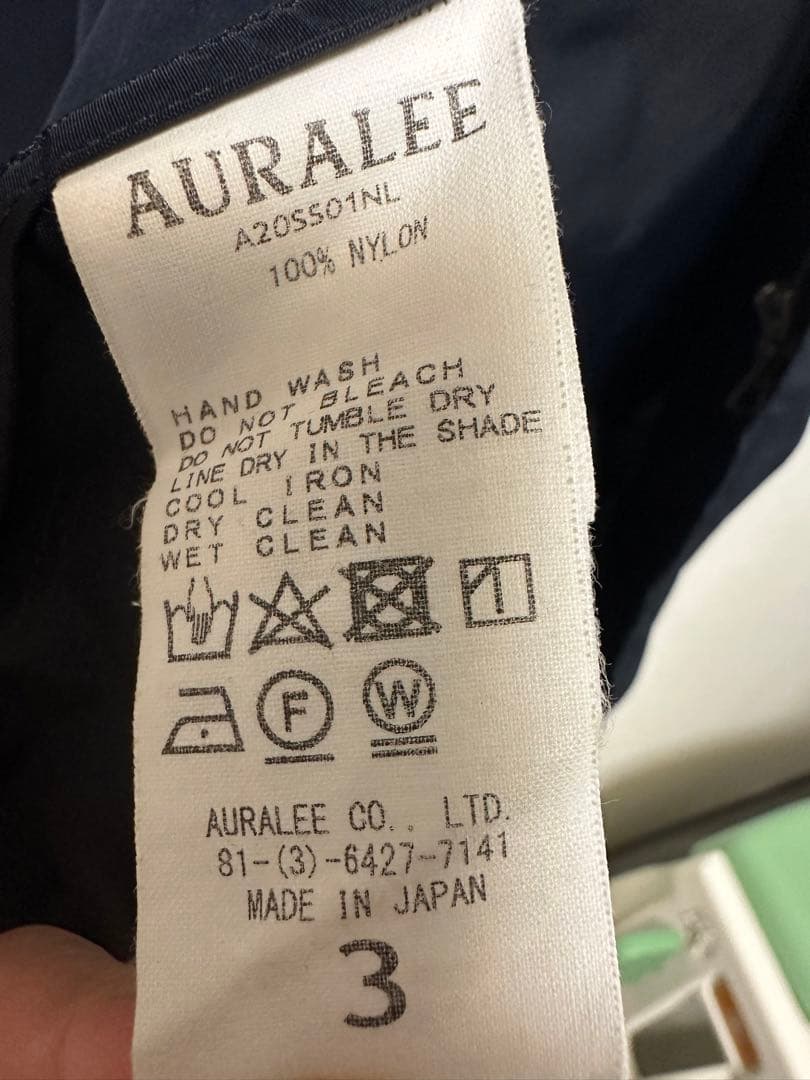 ✳︎美品⭐︎激レア完売商品【AURALEE オーラリー】ナイロンジャケット