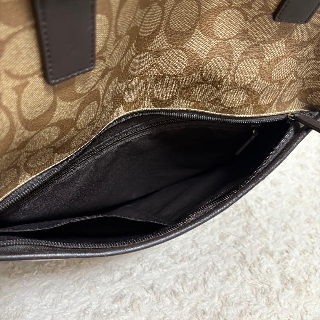 【良品】COACH コーチ ビジネスバッグ トートバッグ F71103