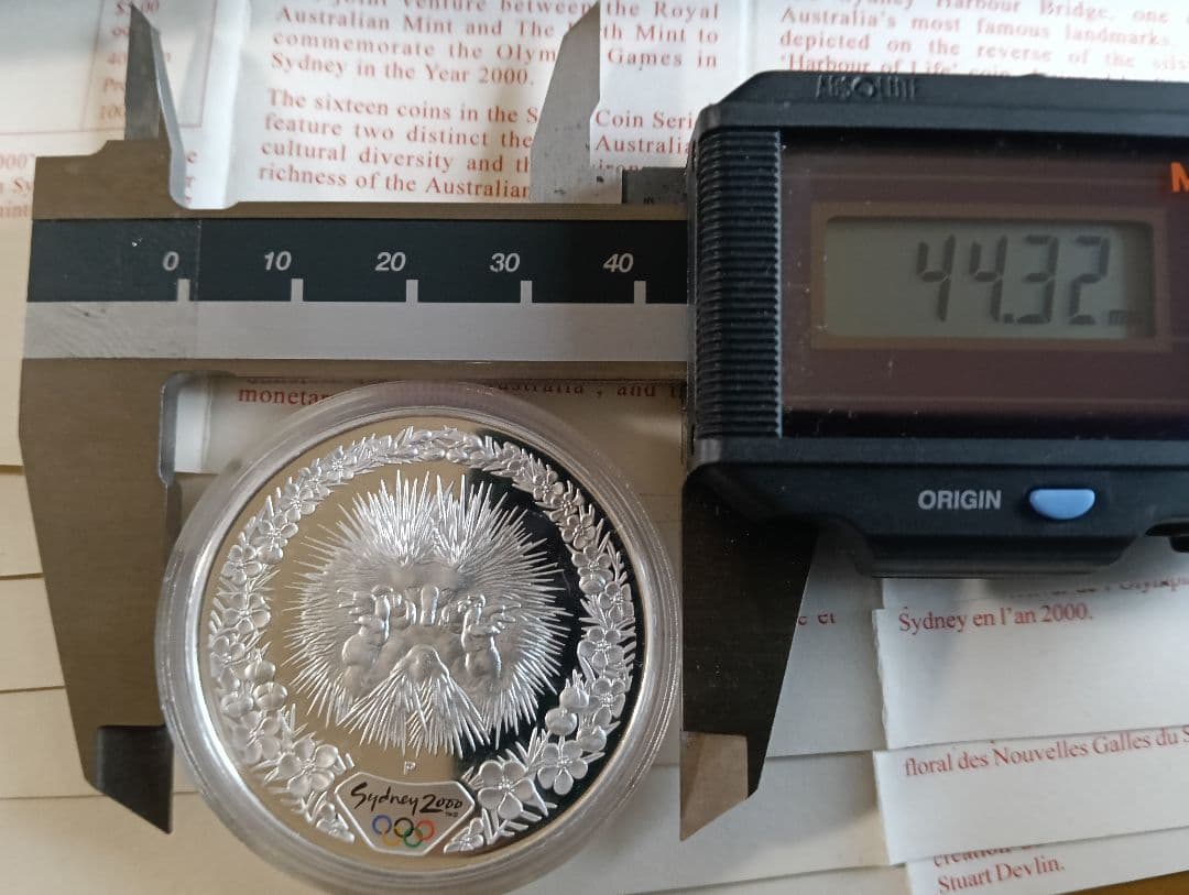 オーストラリア シドニーオリンピック銀貨 王立造幣局発行 純銀 総重量 215g