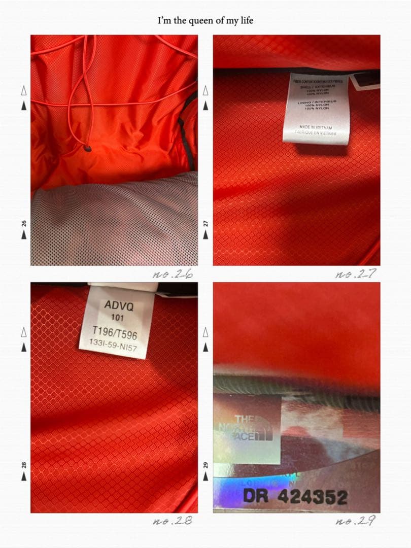 【廃盤】極美品 THE NORTH FACE 4way ローリングサンダー　希少