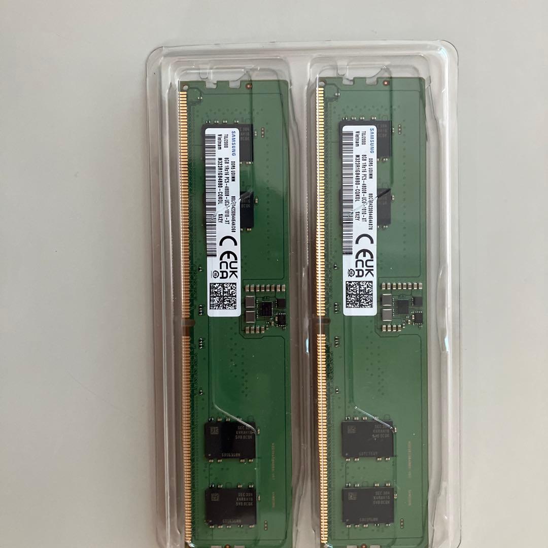 DDR5 16GB (2x8GB) メモリー