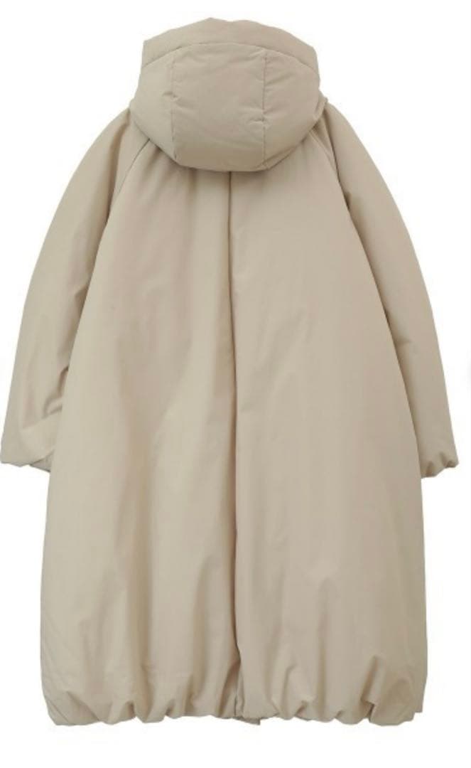 【未使用品】CLANE クラネ バルーンフーディロングコート