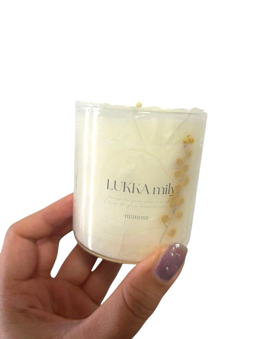 LUKKA milyさん キャンドル トレイセット