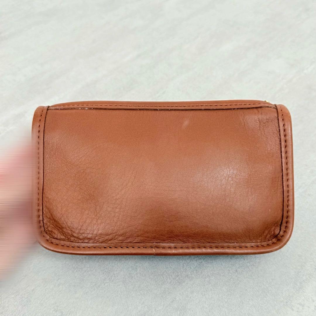 希少 オールドコーチ OLDCOACH ポーチ CHUNKY CASE ブラウン