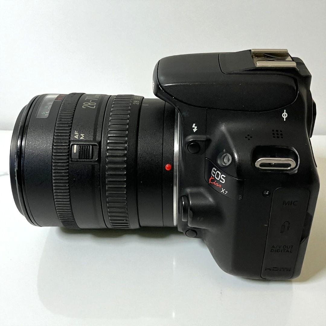 一眼レフデジタルカメラ/Canon Kiss X7/近～中距離撮影可