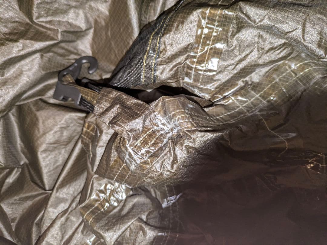 【2回使用のみ】Unafreelyシルナイロンワンポールテント　謎テント