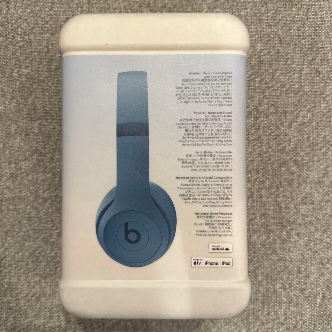 Beats Solo 4 ブルー MUW43PA/A 新品未開封