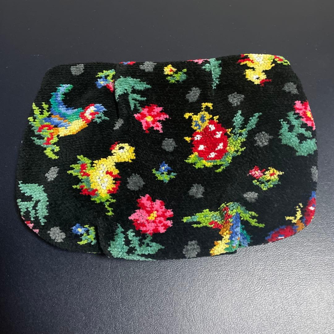 フェイラー　ハイジドット　ブラック　Dカン付きシェルポーチ　新品　店舗限定品