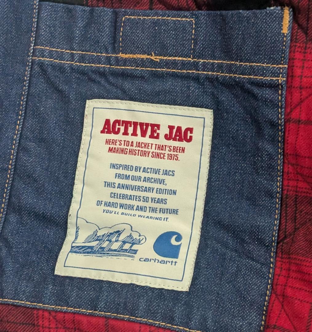 カーハート M デニム アクティブジャケット