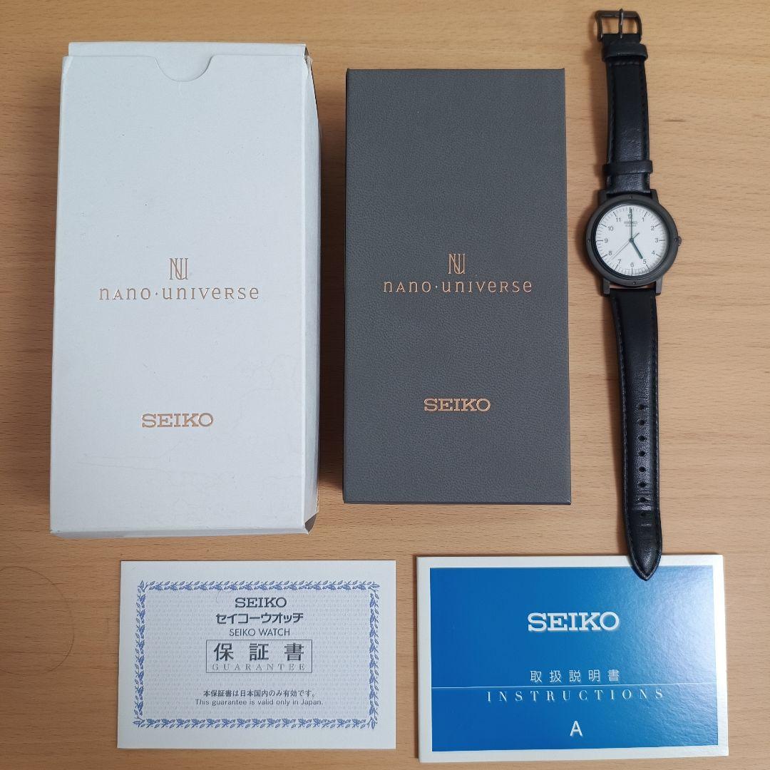 ​【美品/限定】セイコー×ナノユニバース シャリオ SCXP041 ジョブズ